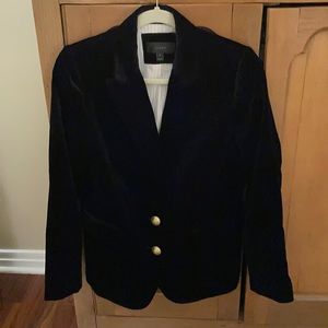 J Crew velvet blazer